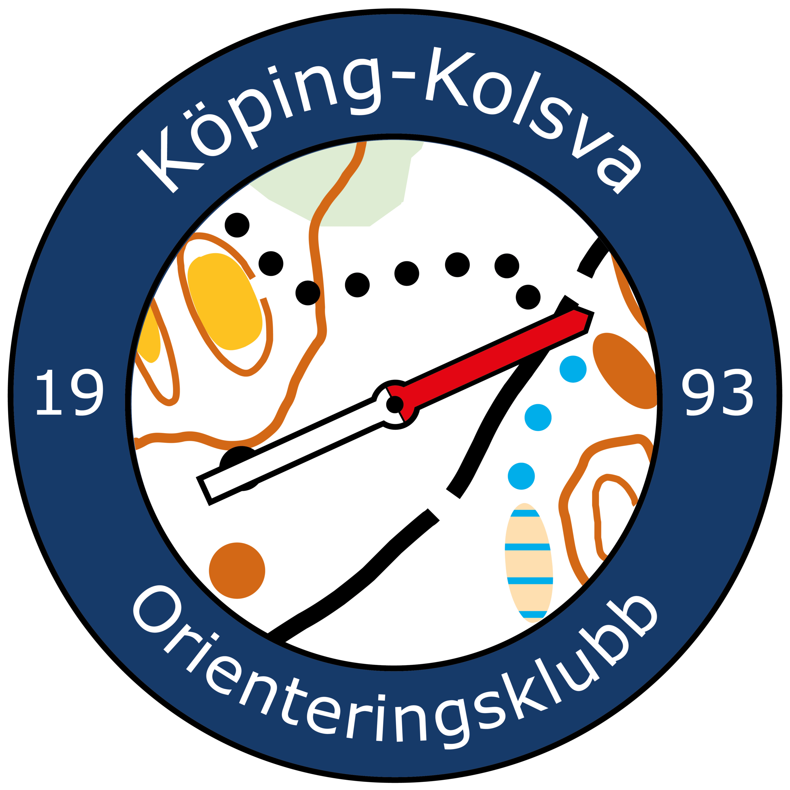 Köping-Kolsva OK logga